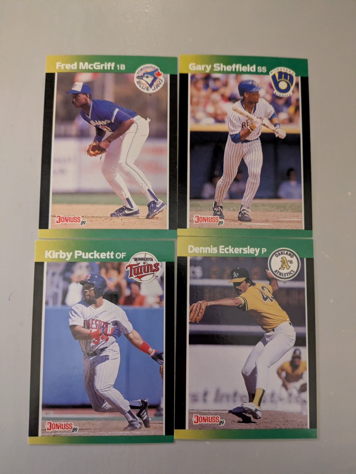 1989 Donruss Baseball's Best Baseball Cards #1-168 Choose Your Cards
