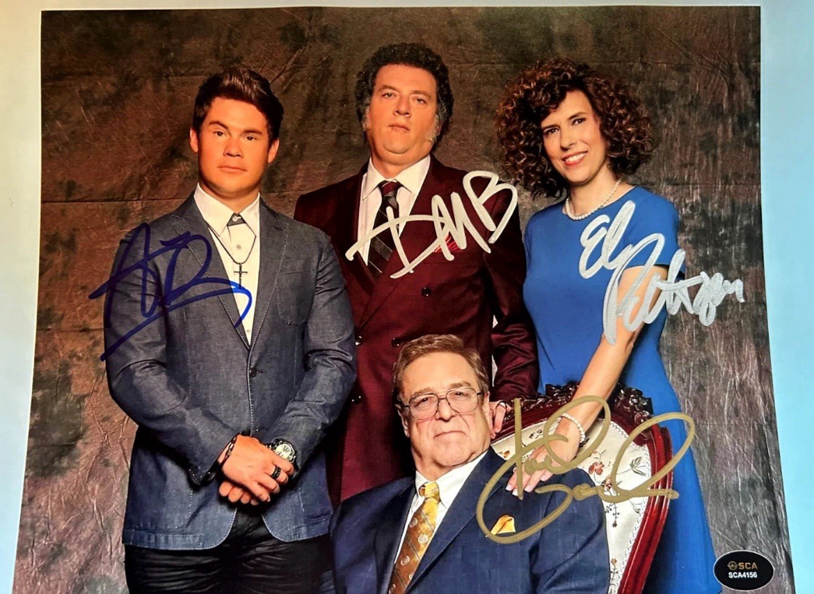 Danny McBride Righteous Gemstones CAST x4 Signed 8x10\