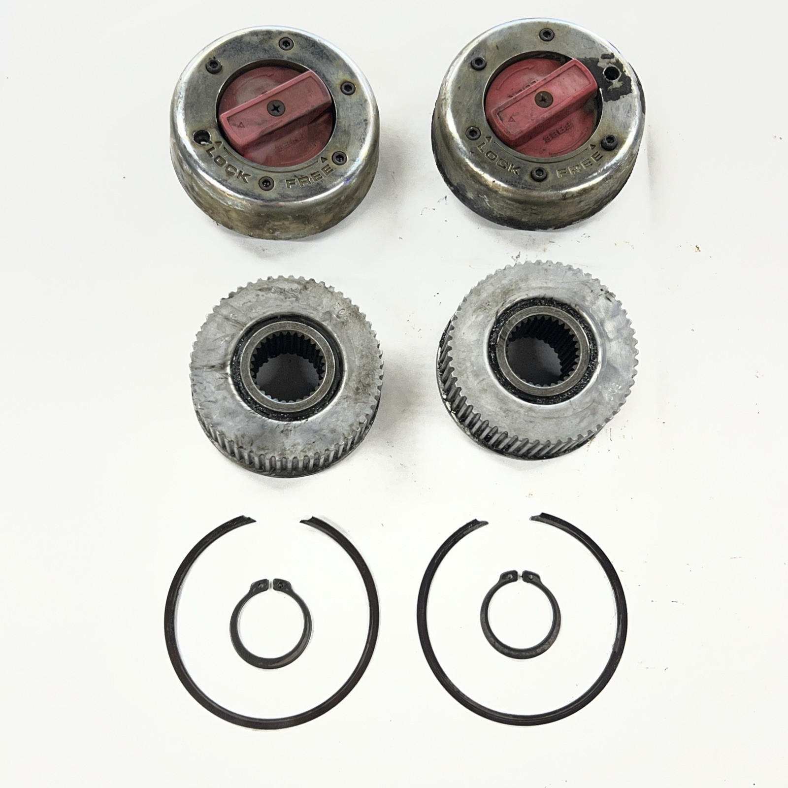 80-96 Ford F250 F350 Dana 50 TTB Dana 60 Manual 4x4 Locking lock Out Hubs OEM
