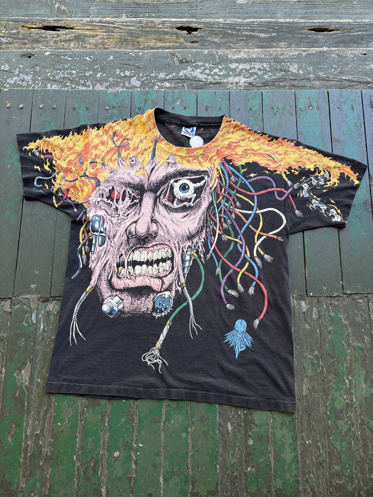 Vintage 1994 Liquid Blue Wolverine Weapon X Shirt / XL / Original Print Run
