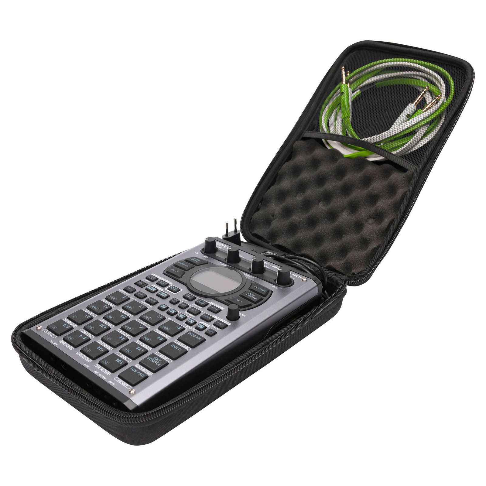 Magma CTRL Case custom designed to fit the SP-404MKII sampler