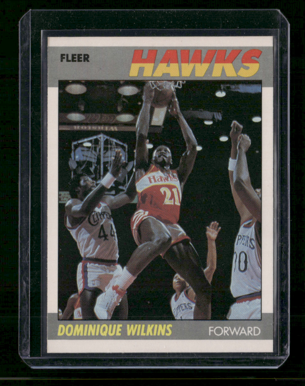 1987-88 Fleer Dominique Wilkins #118 EX
