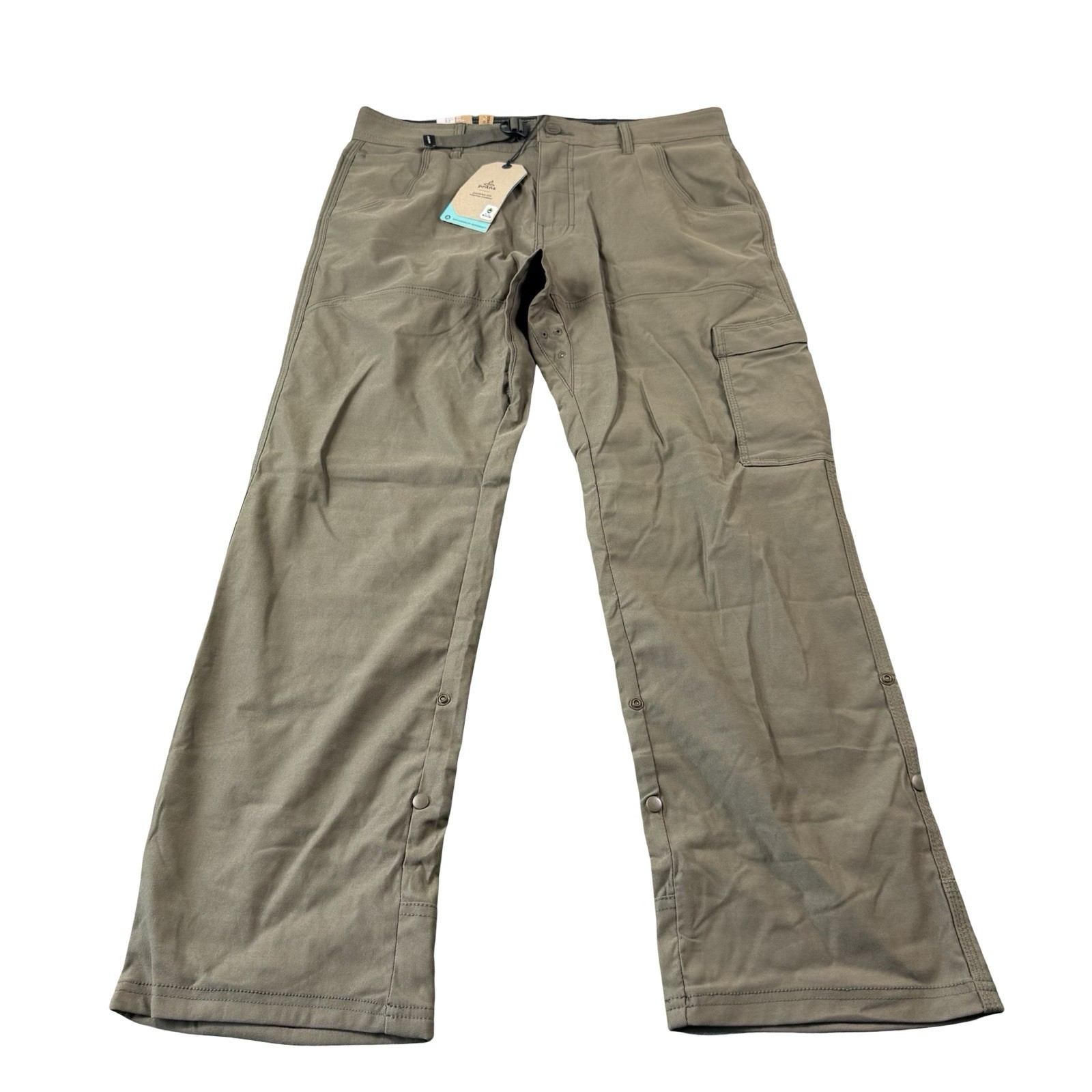 Prana Stretch Zion Pant II Belted Slate Green Hiking Pant 32x30 NWT 1969791 Prana Stretch Zion Pant II Belted Slate Green Hiking Pant 32x30 NWT 1969791