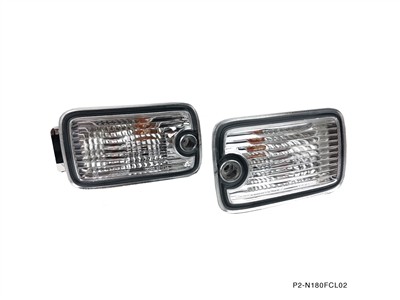 P2M for Nissan 180Sx Jdm Type-X Dual Posts Front Position Lights [Led]