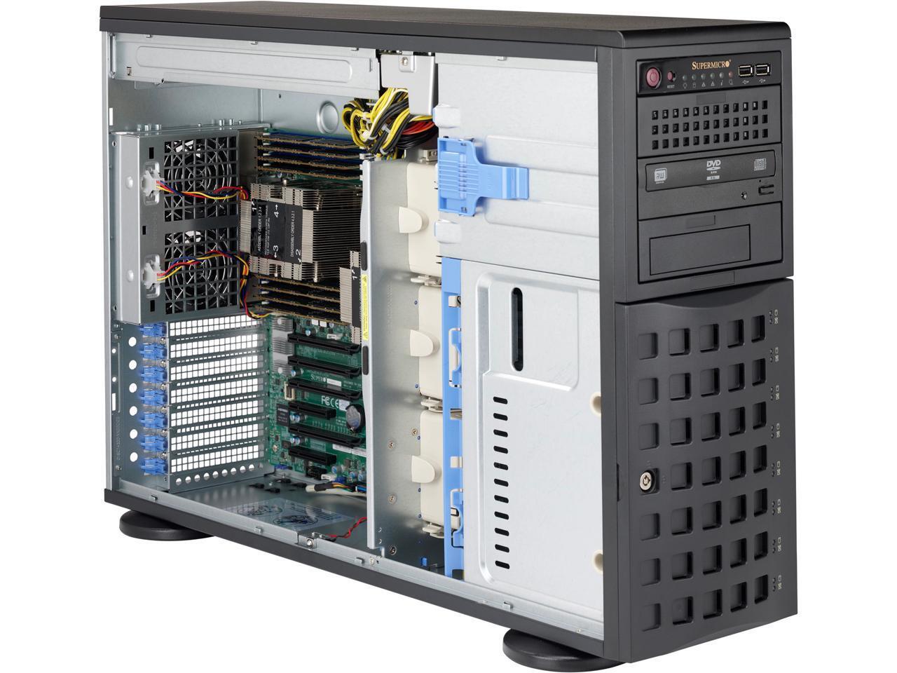 SUPERMICRO CSE-745BAC-R1K23B 4U Tower Server Barebone