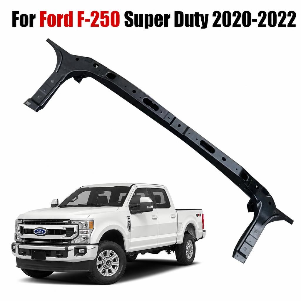 For Ford F-250 Super Duty 2020-2022 Front Upper Radiator Support Tie Bar BLACK