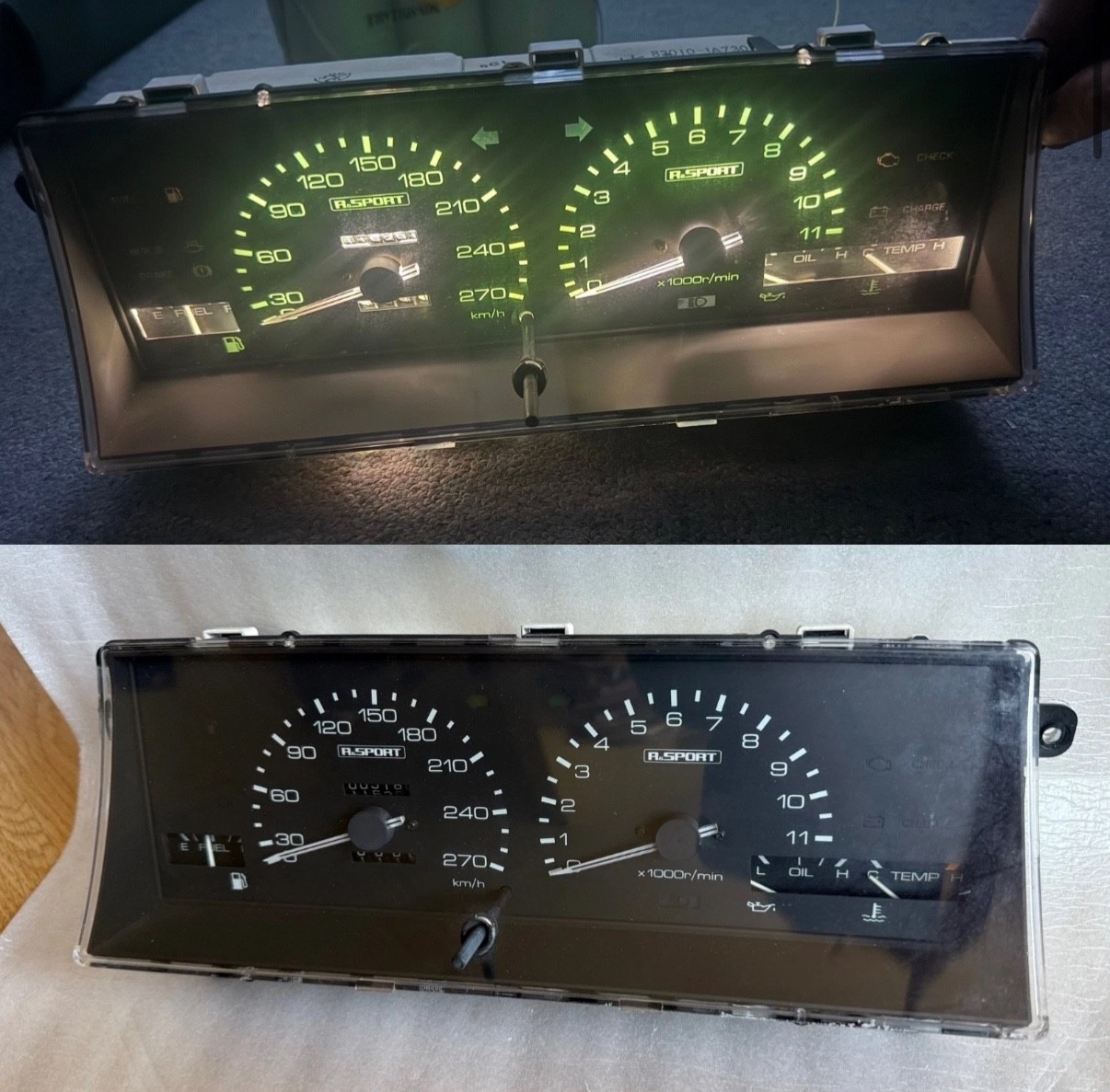 RS SPORT CLUSTER FOR Corolla AE86 LEVIN SPRINTER TRUENO RARE TRD TOM’S 4A-GE 80s RS SPORT CLUSTER FOR Corolla AE86 LEVIN SPRINTER TRUENO RARE TRD TOM’S 4A-GE 80s