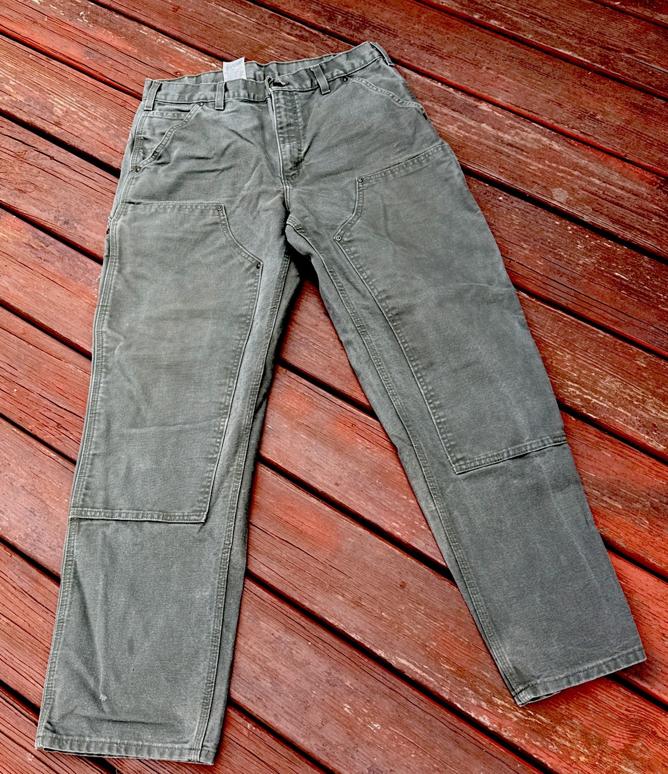 Vintage Carhartt B136MOS Original Dungaree Double Knee Pants Men’s Size 34” x32” Vintage Carhartt B136MOS Original Dungaree Double Knee Pants Men’s Size 34” x32”