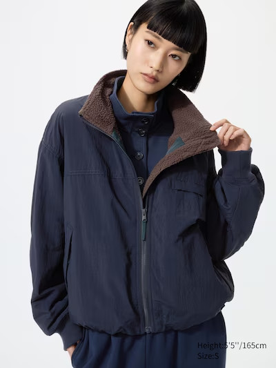 Uniqlo Fleece Lined Stand Blouson