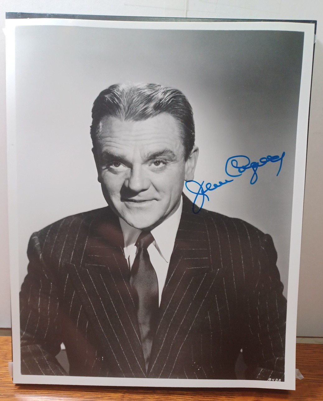 1950's Hand Signed Autographed Actor James Cagney Photo 8 1950's Hand Signed Autographed Actor James Cagney Photo 8