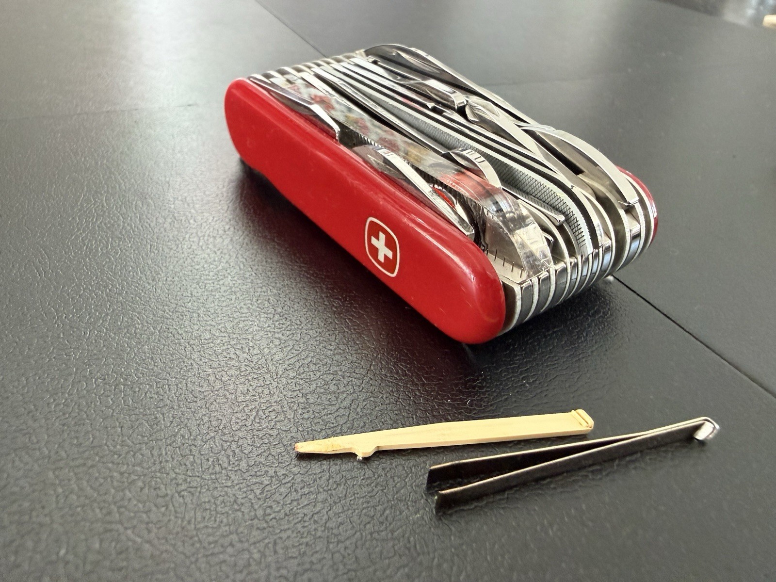 Wenger Delemont Tool Chest Plus Swiss Army Knife 16 Tool – Discontinued – Rare