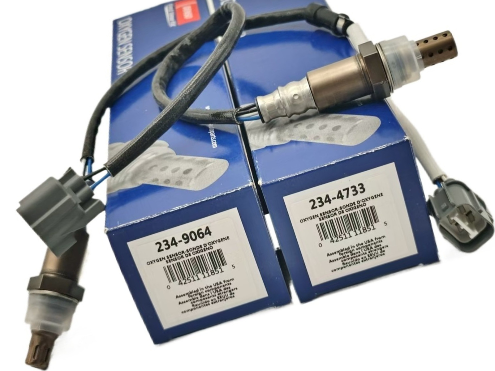 2x Denso Upstream & Downstream Oxygen Sensor For Honda Element 2.4L 2003 - 2011