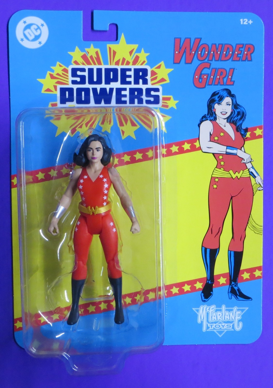 McFarlane SUPER POWERS WONDER GIRL WONDERGIRL WAVE 16 DC UNIVERSE IN HAND 4\