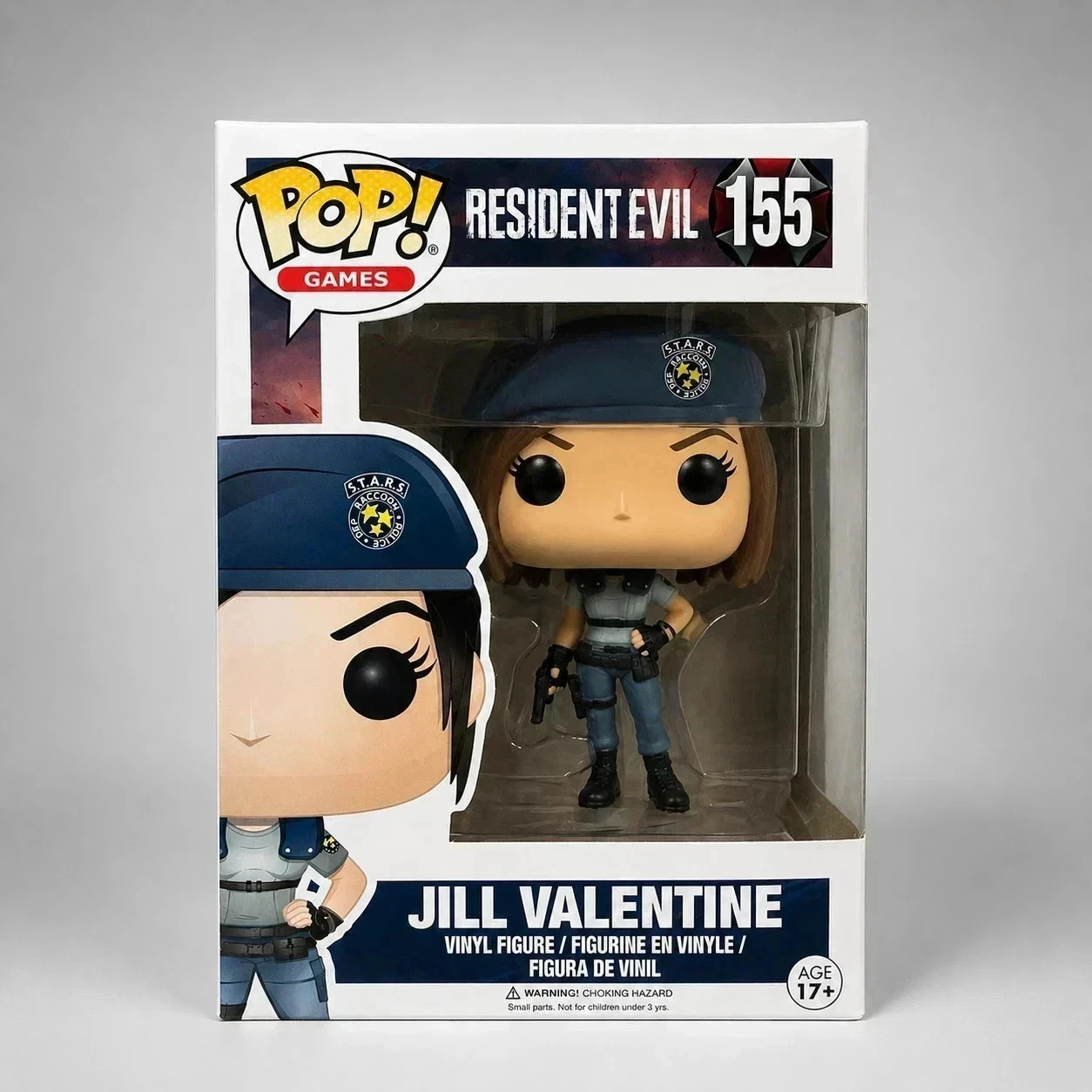 Pop Games: Resident Evil - Jill Valentine Action Figure