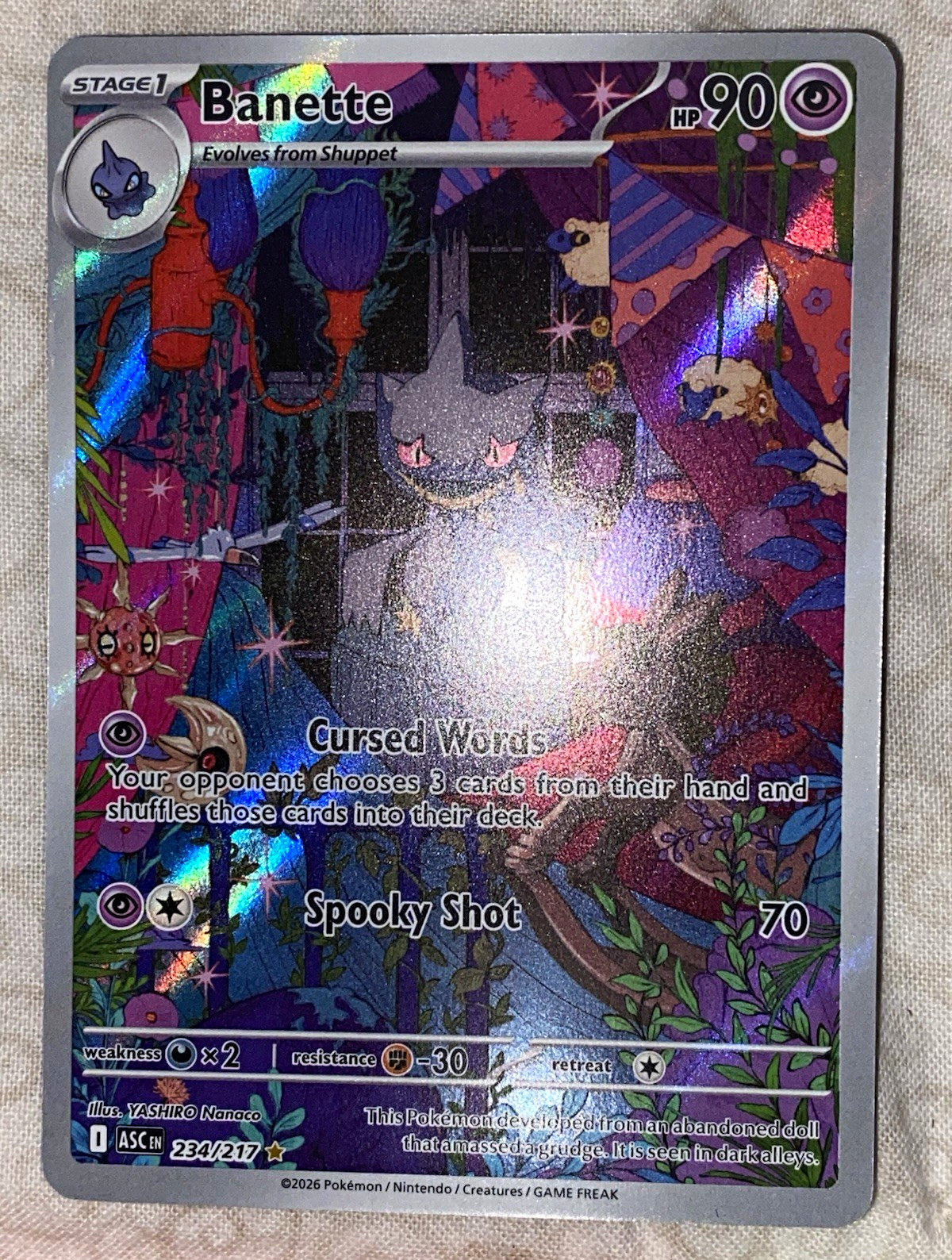 Banette 234/217 Illustration Rare