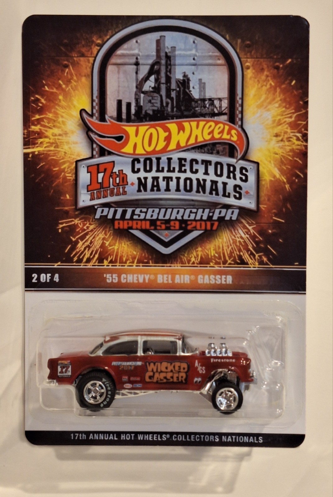 Hotwheels 17th Collectors Nationals \'55 Chevy Bel Air \