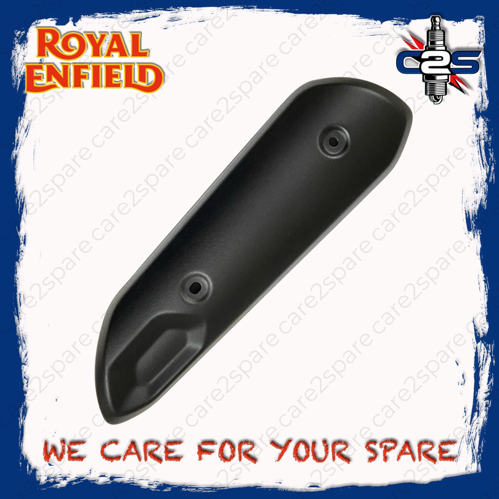 Guard Silencer Black Fits Royal Enfield Hunter 350cc RLX00973-G