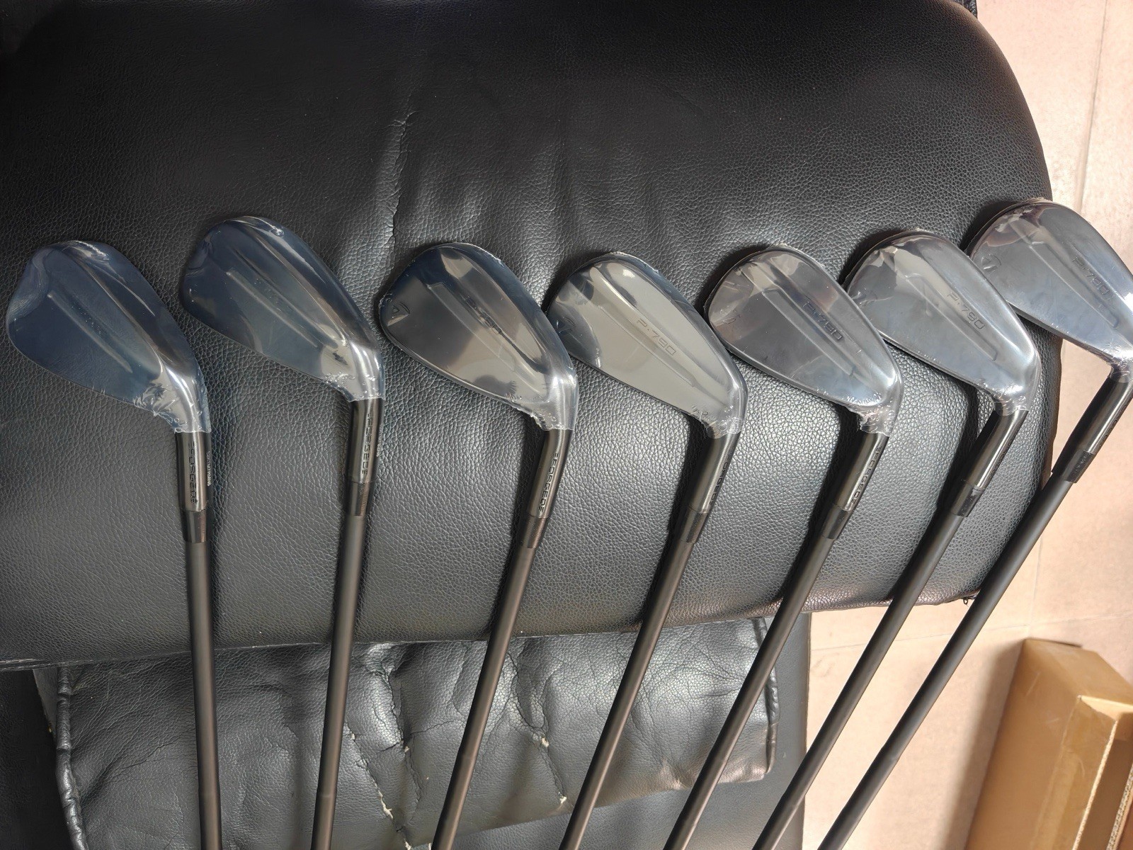 NEW 2025 TaylorMade P790 Black Iron Set 4-PW Stiff Steel RH NEW 2025 TaylorMade P790 Black Iron Set 4-PW Stiff Steel RH