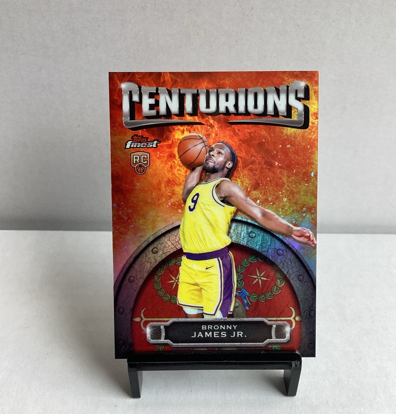 2024-25 Topps Finest - Centurions Bronny James #C-20 (RC)