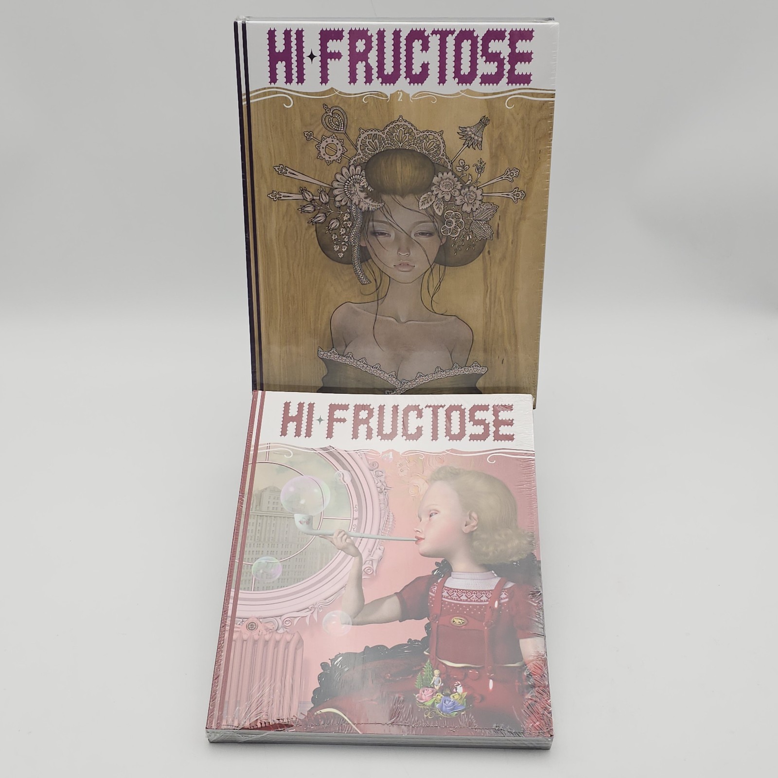 Hi Fructose Collected Edition Hardcover Soft 1 And 2 New Wrapped With Art Cards Hi Fructose Collected Edition Hardcover Soft 1 And 2 New Wrapped With Art Cards