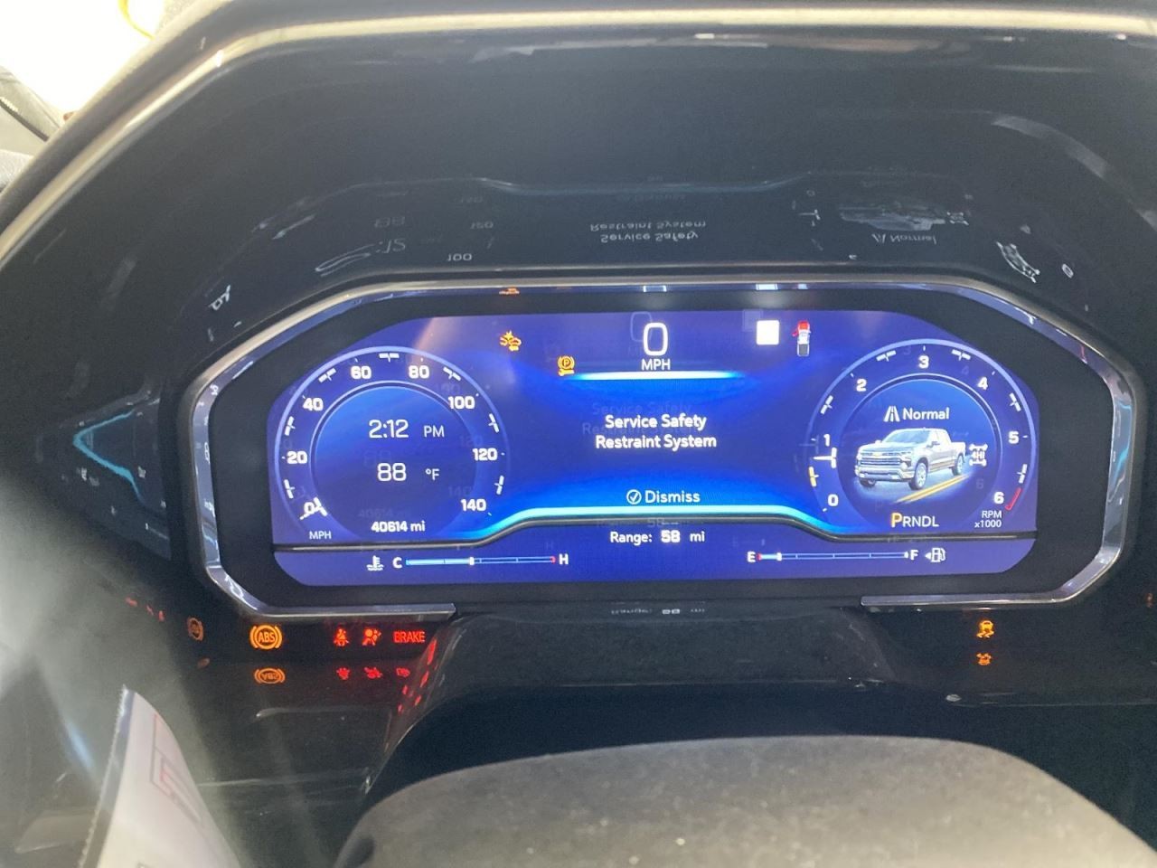 Speedometer Cluster Opt Udv Fits 23-26 SILVERADO 1500 PICKUP 1112558