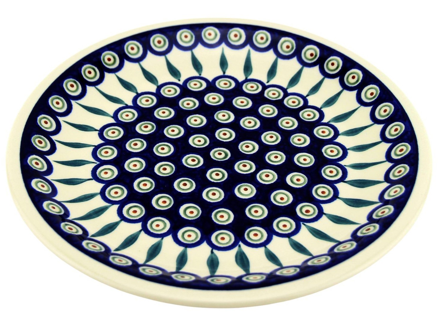 Polish Pottery Dinner Plate 10.75\