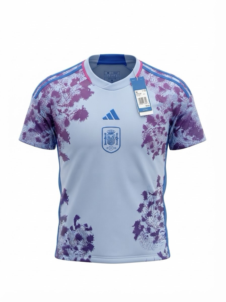 Adidas Spain Women Away Jersey 2023 HT4314 Coral Reef Womens XL New W/T
