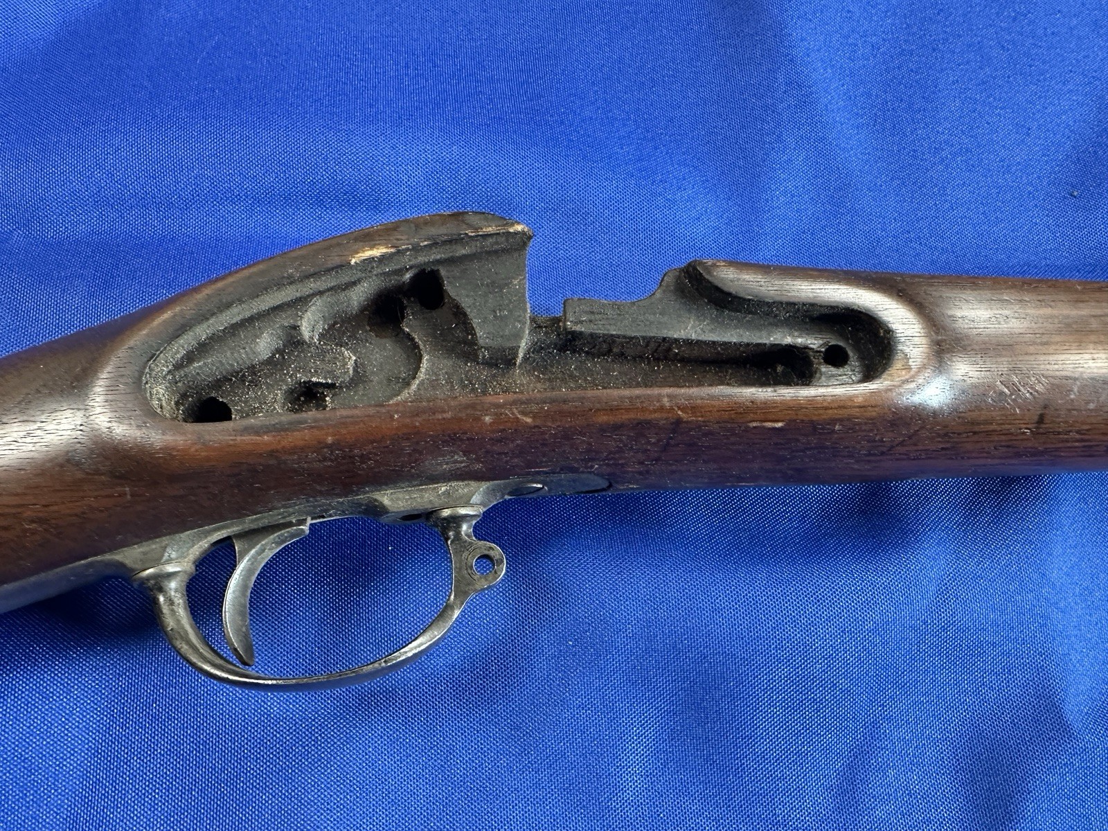 Civil War M1863 Springfield Rifle Musket Stock, Full Length Civil War M1863 Springfield Rifle Musket Stock, Full Length