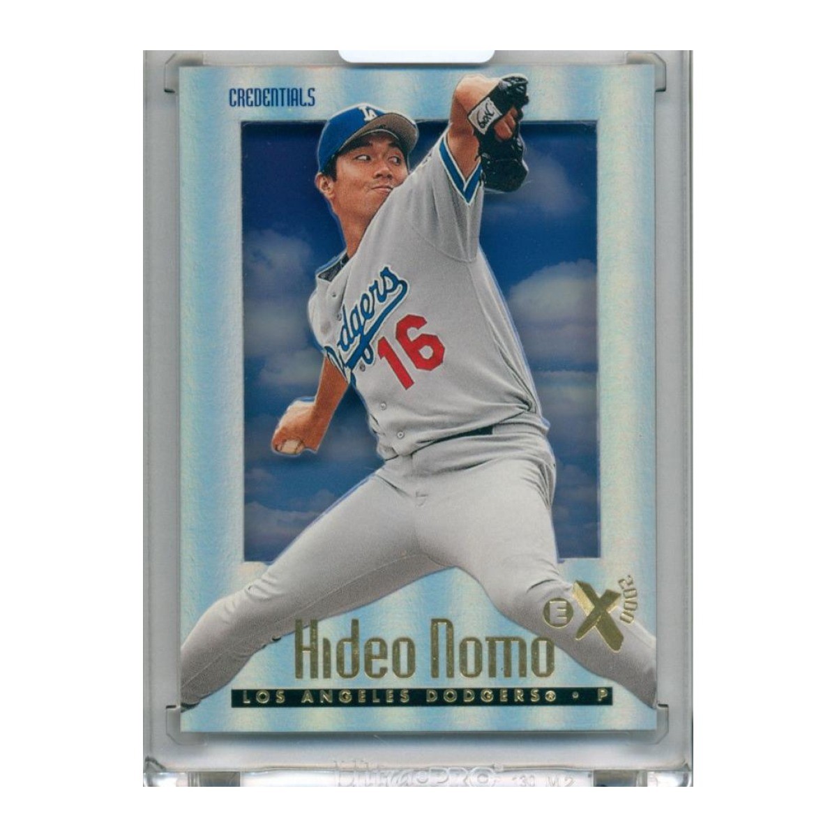 1997 Fleer SkyBox E-X 2000 Hideo Nomo /299 #81