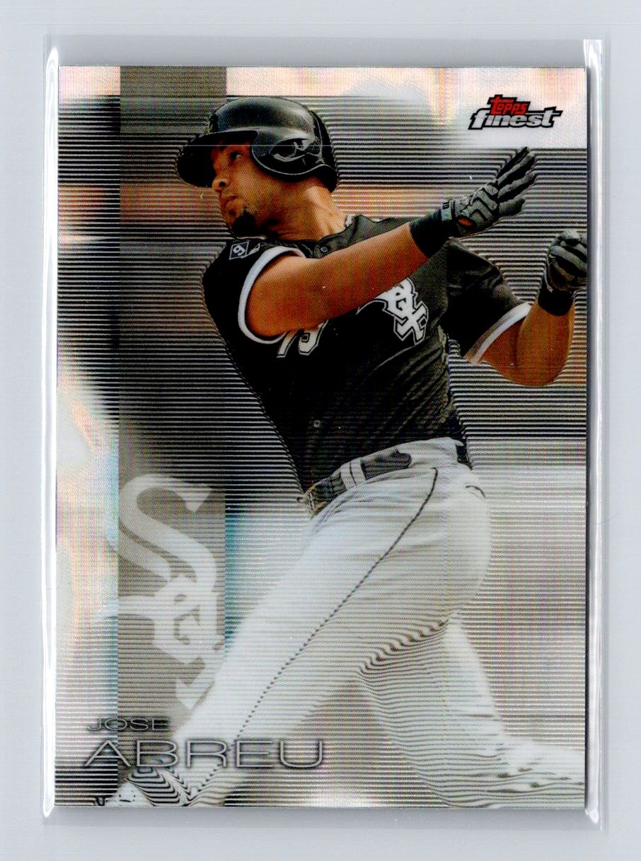 2016 Finest Refractor #7 Jose Abreu Chicago White Sox