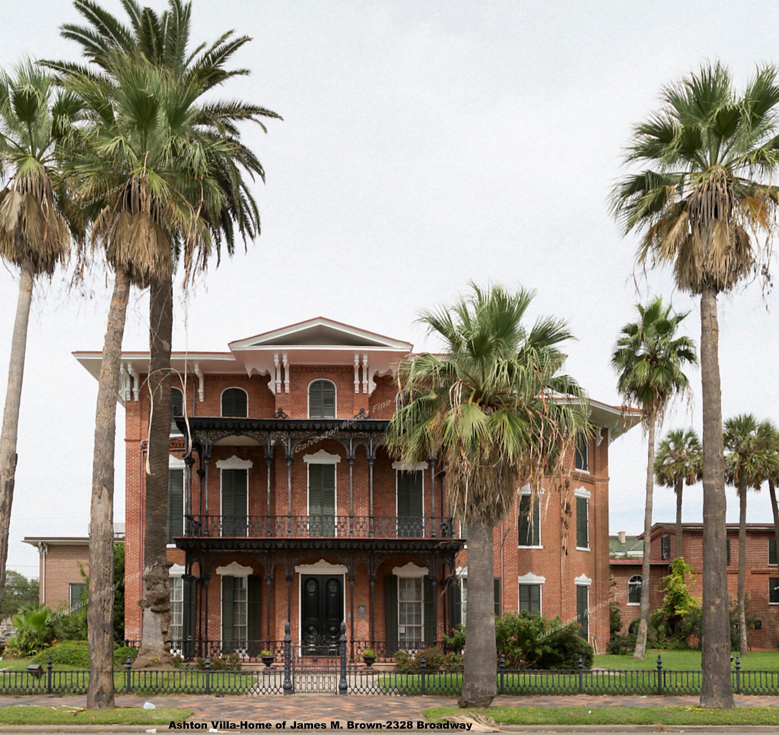 Ashton Villa (James M Brown residence) 2328 Broadway -Giclee Print