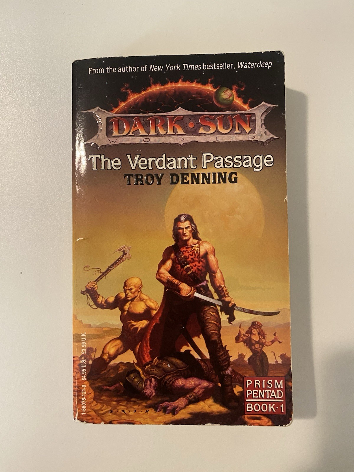 Dark Sun The Verdant Passage Book. 1st Printing. 1st Edition. D&D PrismPentad Dark Sun The Verdant Passage Book. 1st Printing. 1st Edition. D&D PrismPentad