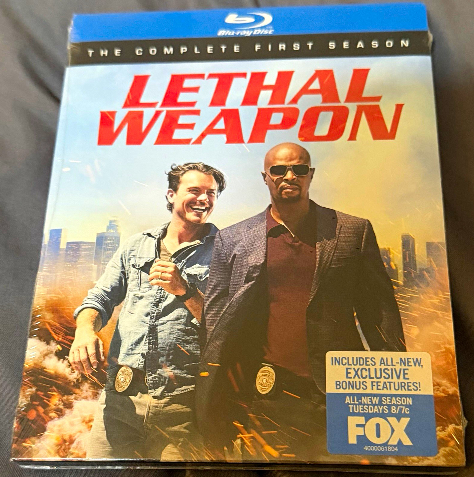 Warner Bros Lethal Weapon Complete First Season 1 Blu-ray 2017 w/Slip Cover