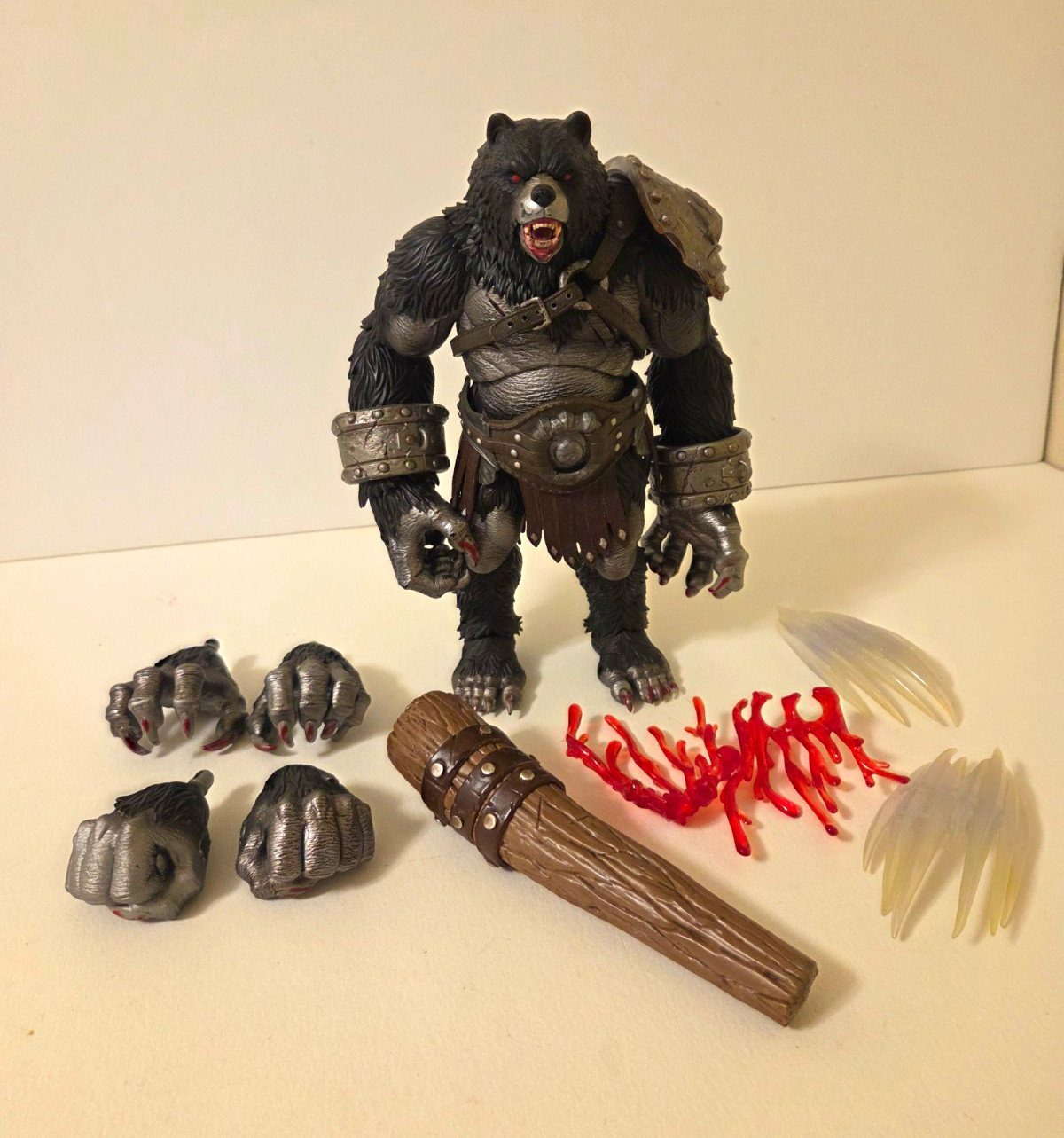 Memory Toys MetyToyz Warrior Bear Black Complete
