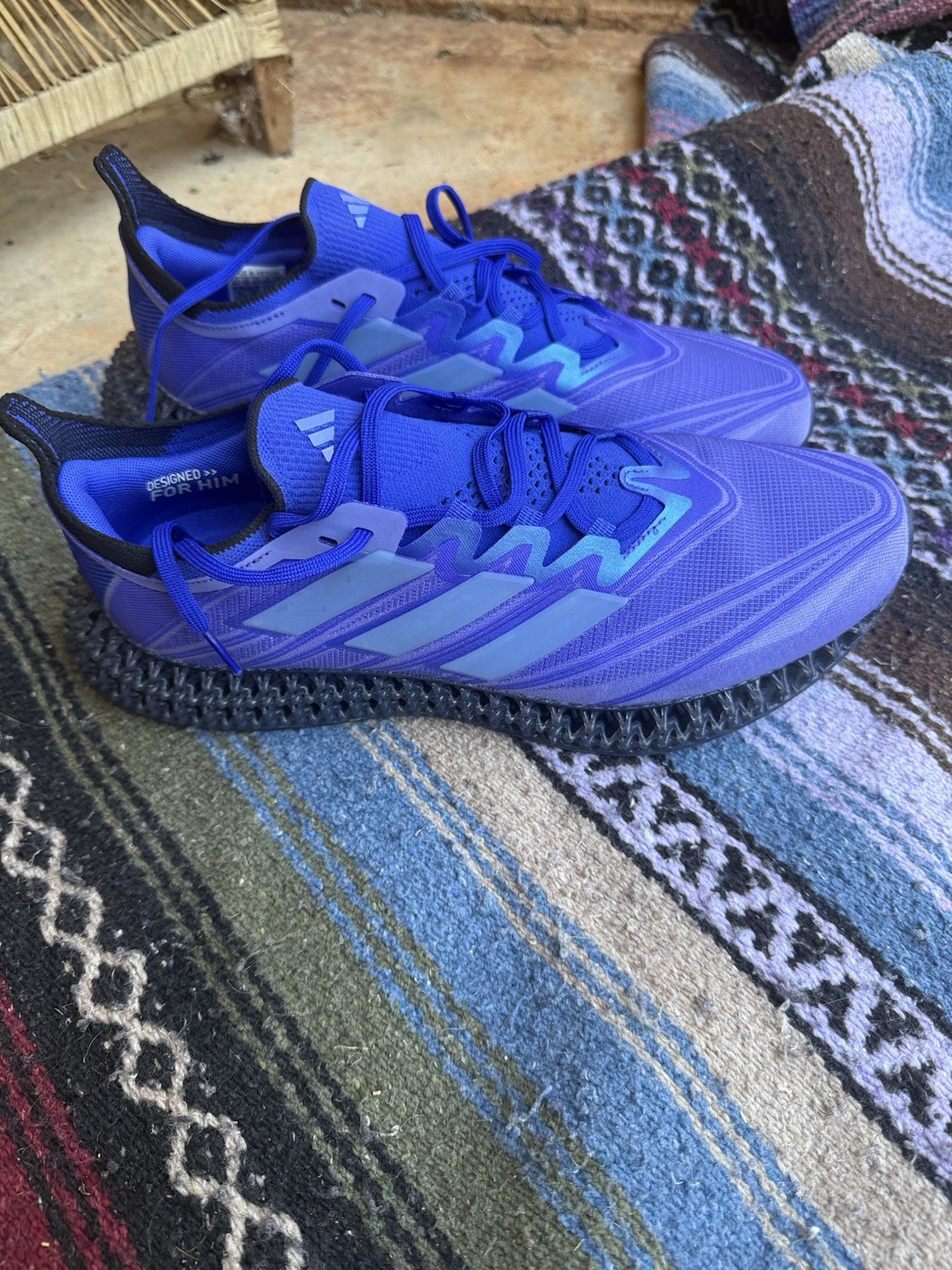 RARE Sz 10.5 - Adidas 4DFWD Men’s Running Shoes ID8888 Colbalt Blue 4D 2024 RARE Sz 10.5 - Adidas 4DFWD Men’s Running Shoes ID8888 Colbalt Blue 4D 2024