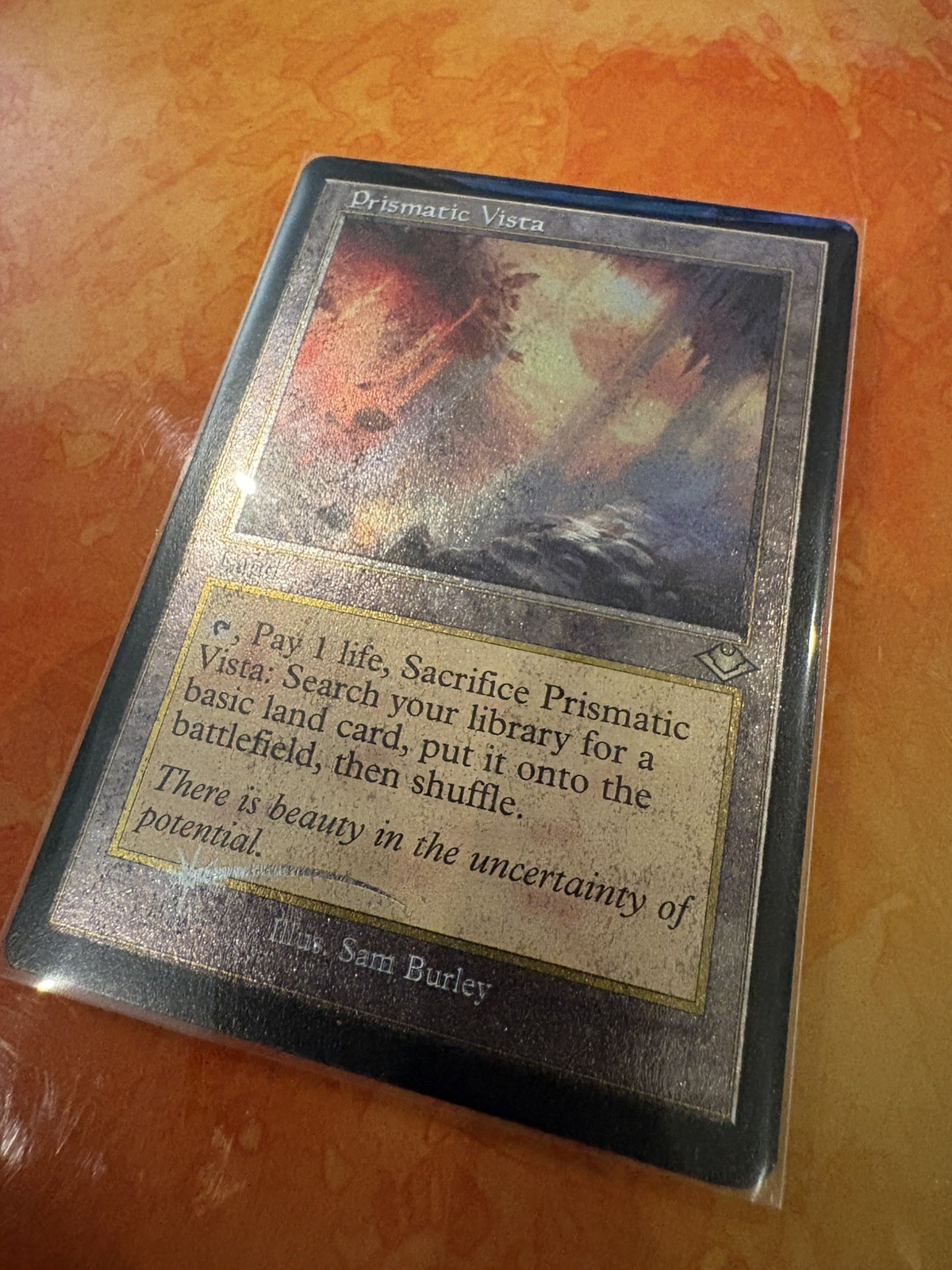 1x Prismatic Vista -- Retro Frame - Foil Etched NM, English Modern Horizons