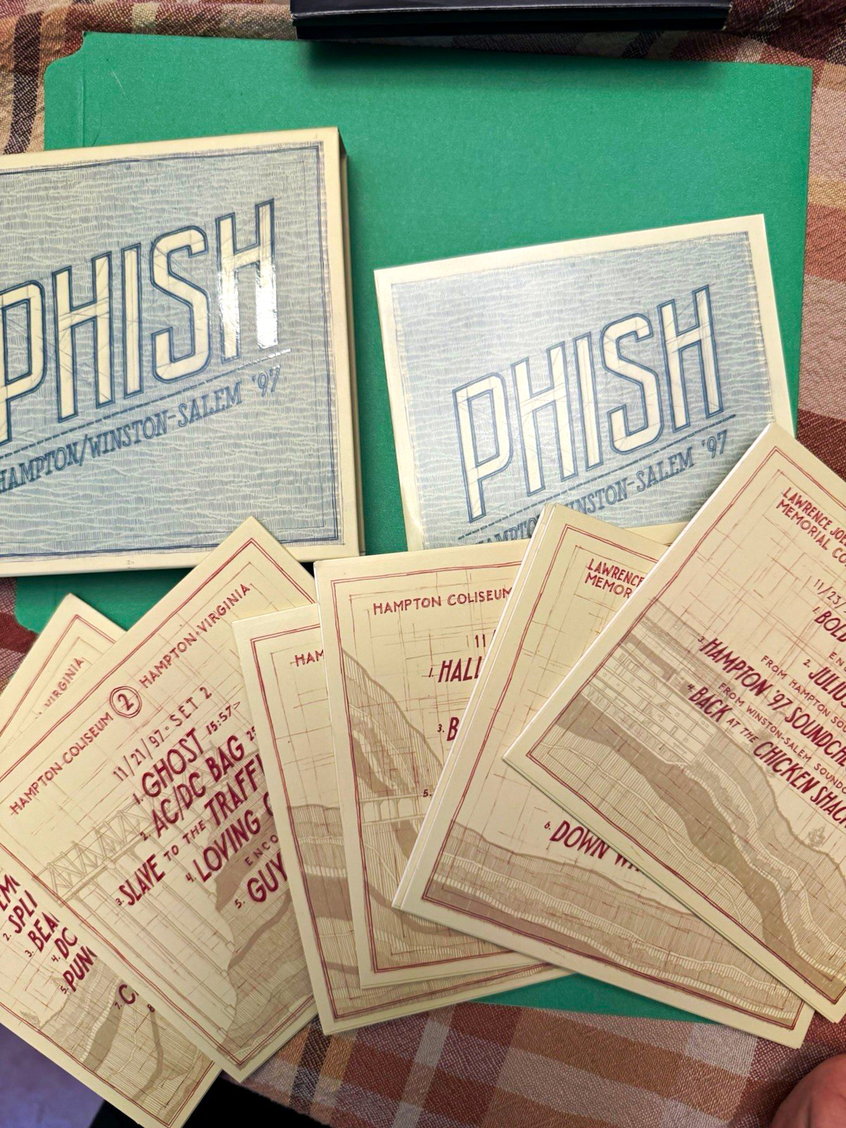 Phish Hampton/Winston-Salem \'97 7CD Box Set 2011 JEMP Records JEMP1073 Phish Hampton/Winston-Salem \'97 7CD Box Set 2011 JEMP Records JEMP1073