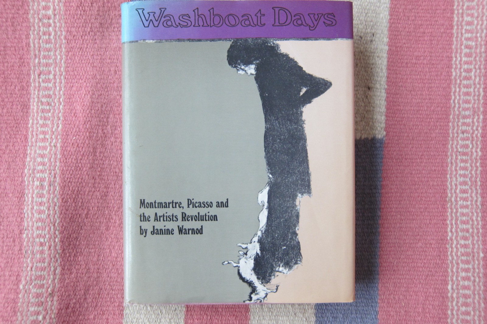 Vintage 1972 First Edition~ Washboat Days ~Janine Warnod Hardcover DJ Picasso
