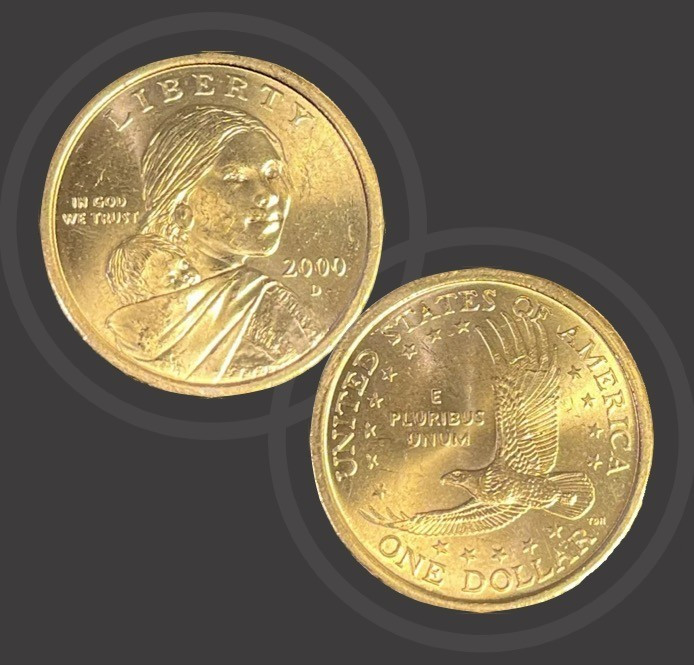 2000 P & D Sacagawea Both Coins Are Beautiful 2000 P & D Sacagawea Both Coins Are Beautiful