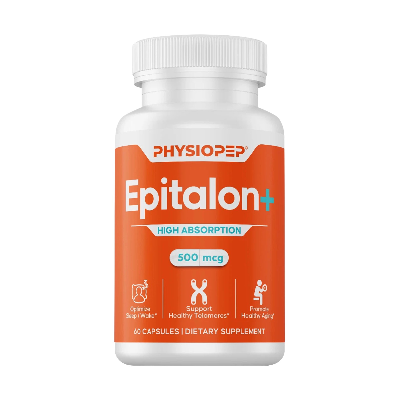 NEW Physiopep Epitalon Absorption 60 Capsules Elevated - Dietary Supplement