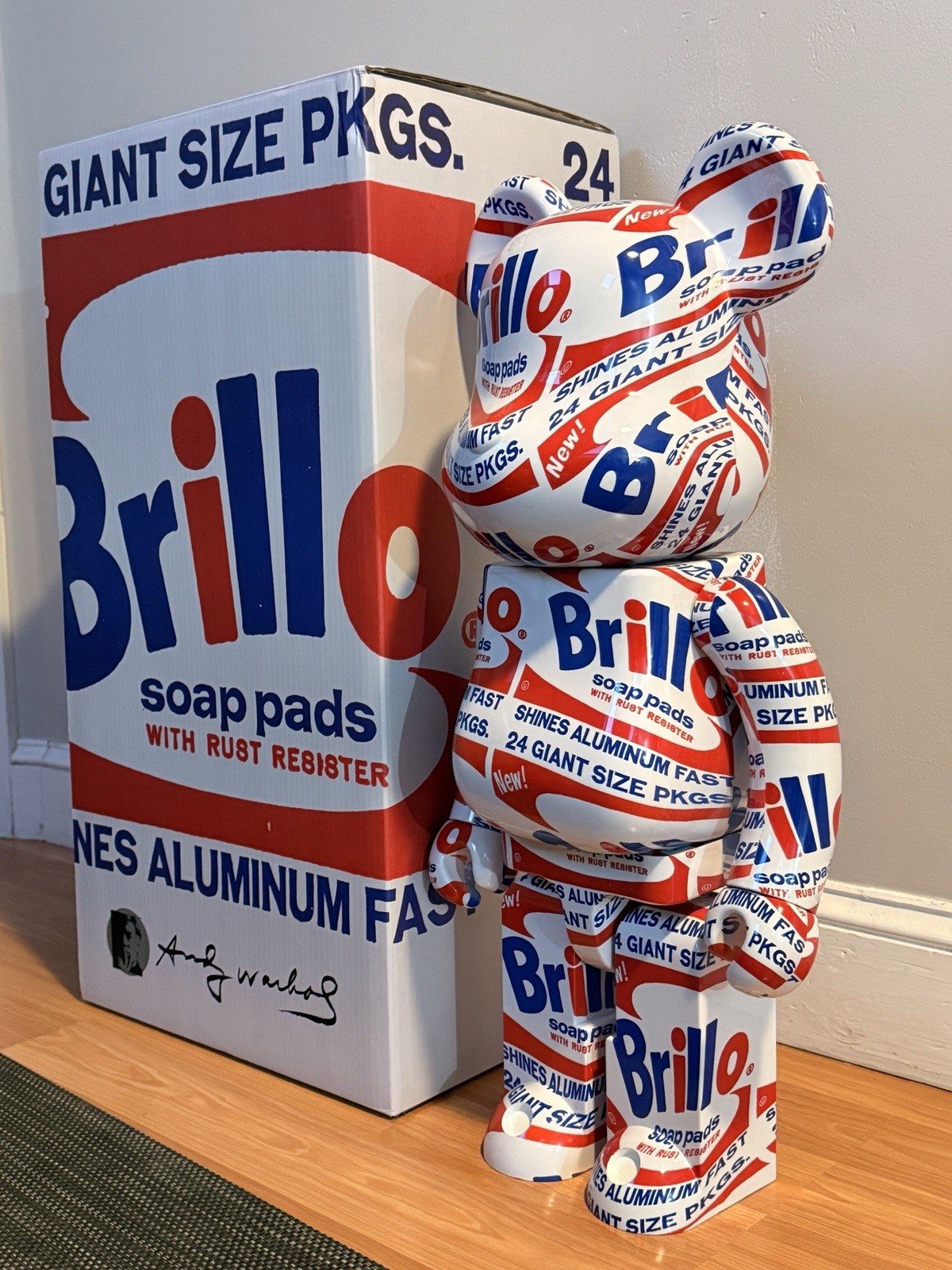 Bearbrick ANDY WARHOL \ Bearbrick ANDY WARHOL \