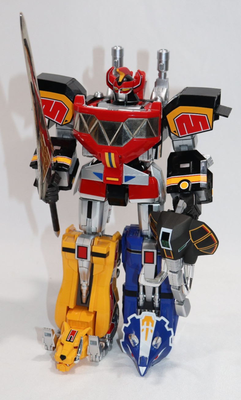 Bandai Soul of Chogokin GX-72B Mighty Power Rangers Megazord Dino Beast King Bandai Soul of Chogokin GX-72B Mighty Power Rangers Megazord Dino Beast King