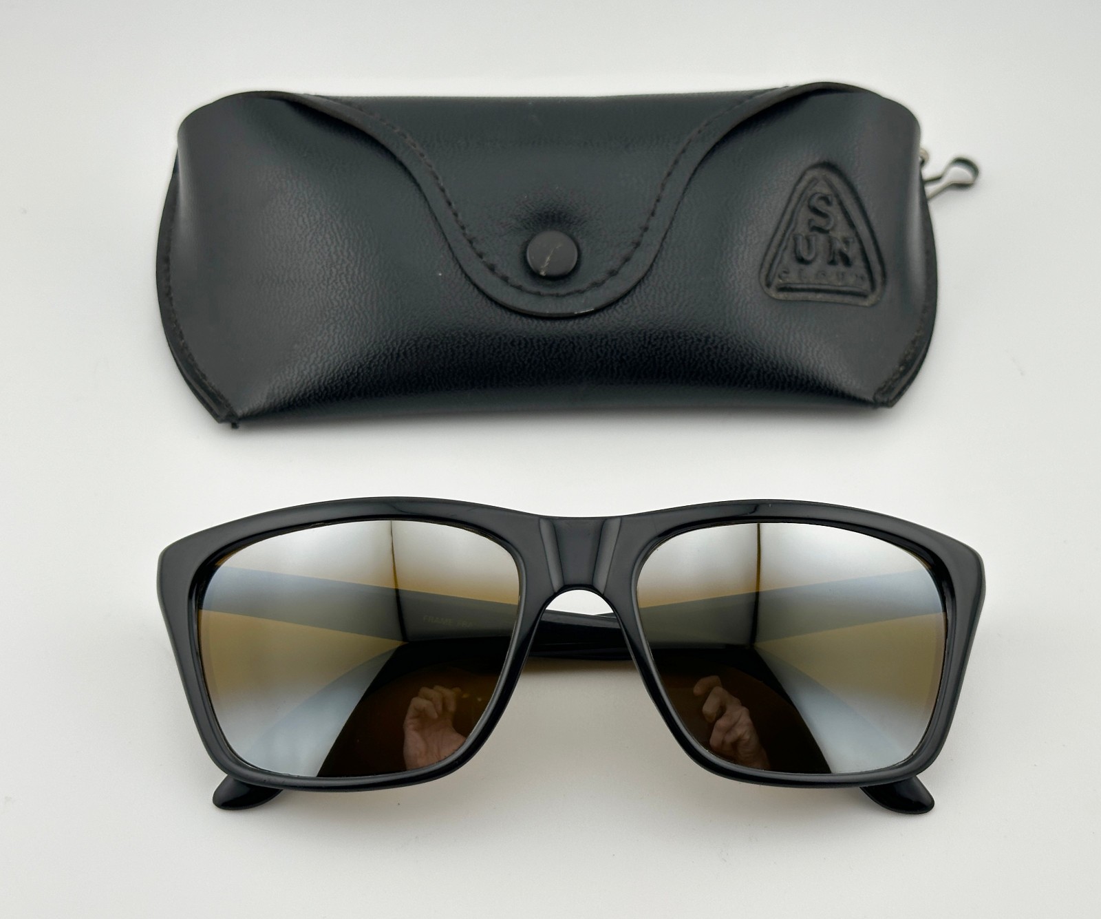 VINTAGE Suncloud Sunglasses SC45 Double Mirror Gradient GLASS Lens FRANCE SC-45