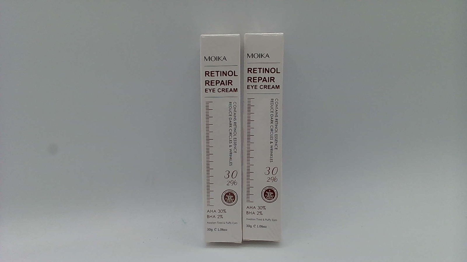 2 Moika Retinol Repair Eye Cream Reduce Dark Circles & Wrinkles 30g