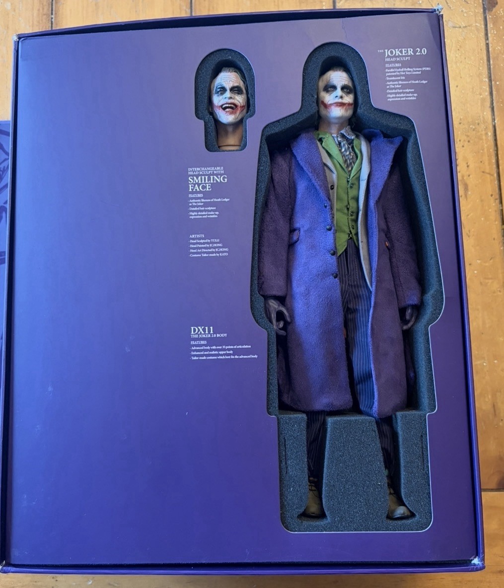 Hot Toys The Joker 2.0 1/6 Figure DX11 Batman The Dark Knight Hot Toys The Joker 2.0 1/6 Figure DX11 Batman The Dark Knight