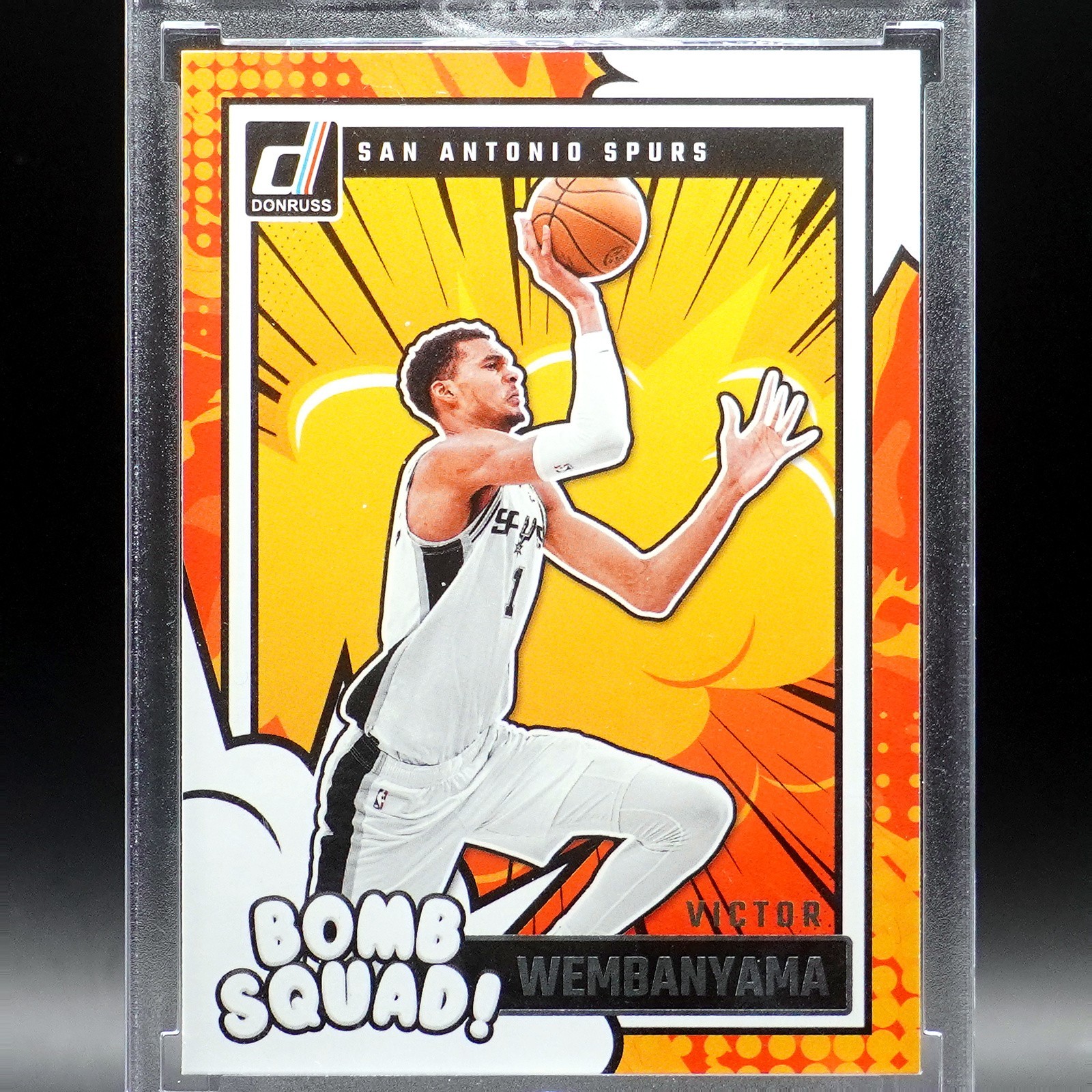 2024-25 Panini Donruss Victor Wembanyama #6 Bomb Squad Insert Spurs Basketball