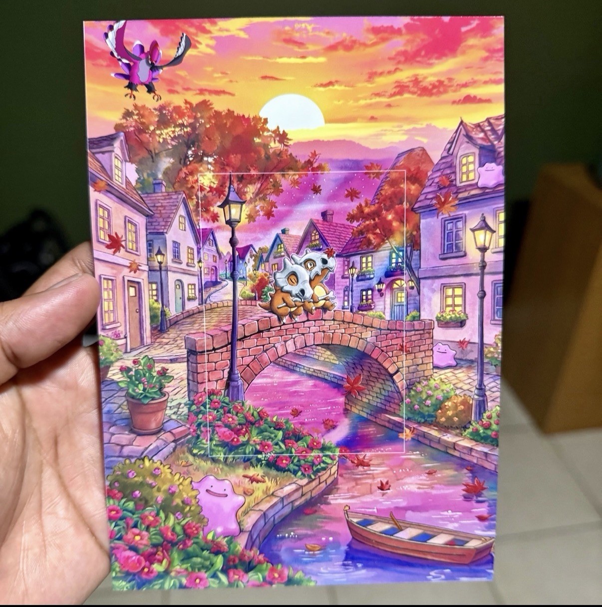Cubone 0407/07 extended art frame Card not included