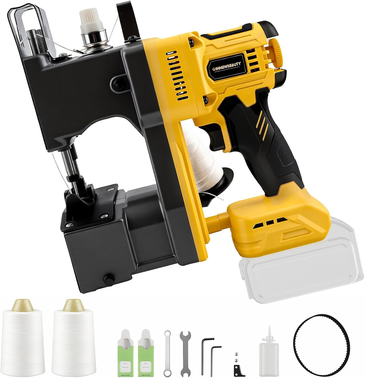 Cordless Bag Closing Machine Compatible with Dewalt 20V Battery(Battery Not Incl Cordless Bag Closing Machine Compatible with Dewalt 20V Battery(Battery Not Incl