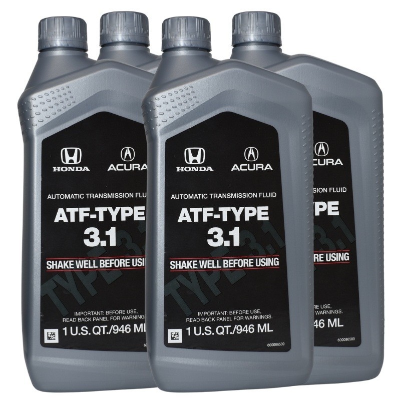 Honda 08268-P99-4EDAD Automatic Transmission Fluid ATF-Type 3.1 – (4 Quarts)