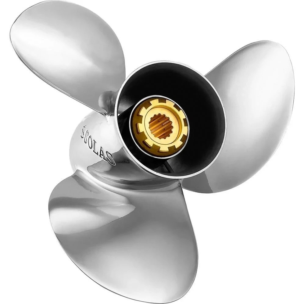 Solas 1531-145-15 | New Saturn SS 3-Blade Propeller for Mercury